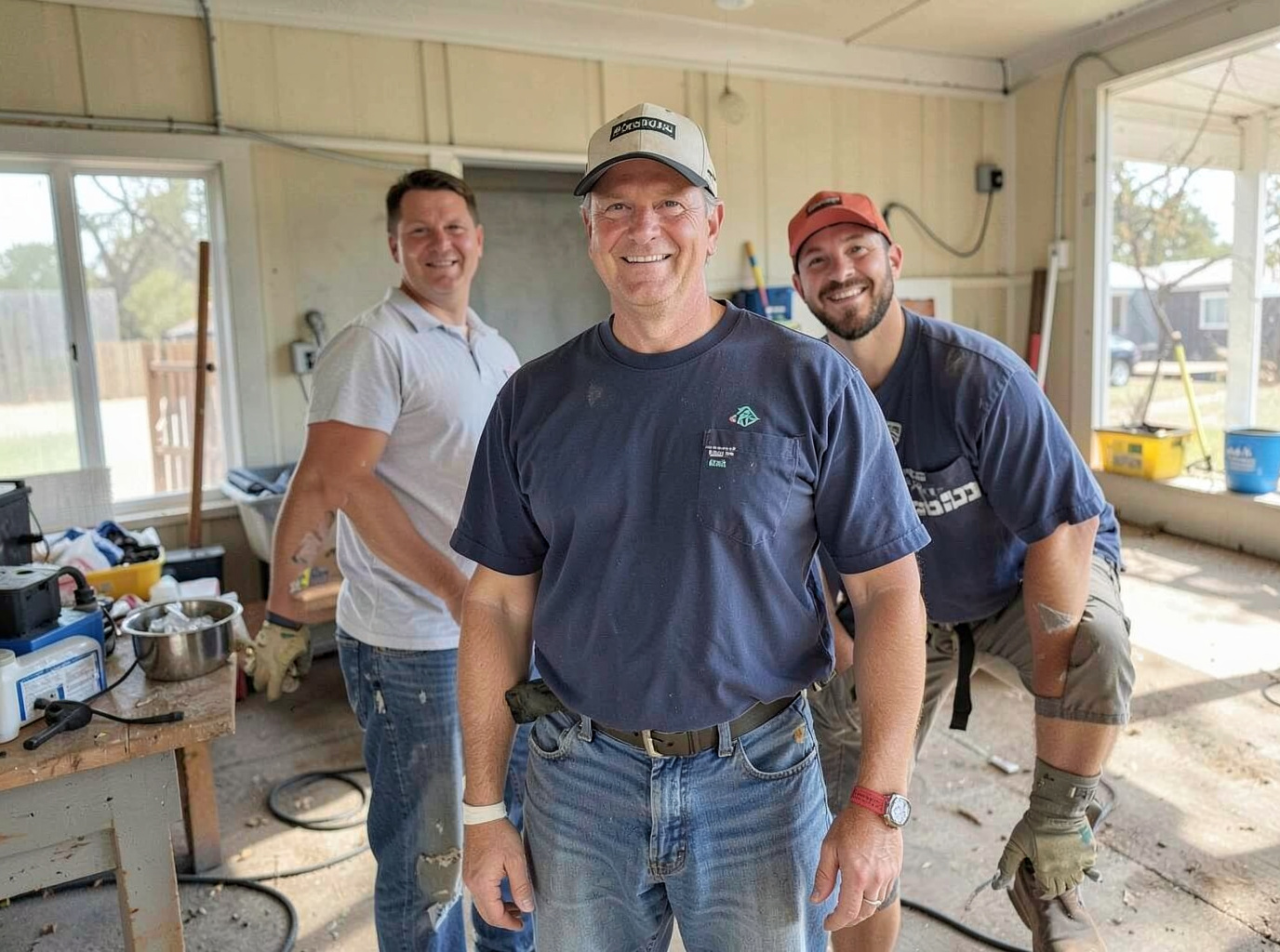 The Waco Roof & Leak Pros team