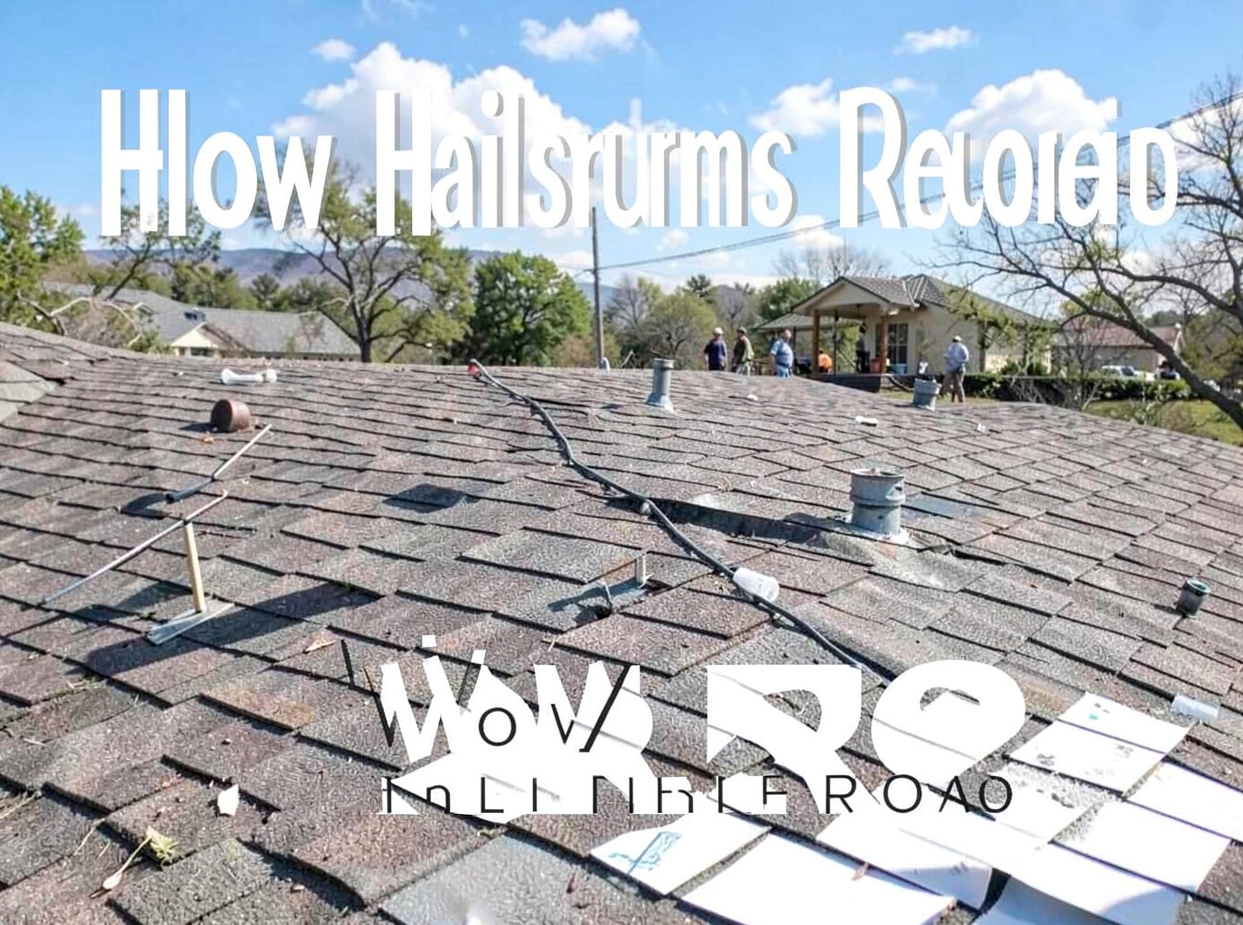 How Hailstorms Damage Roofs in Waco