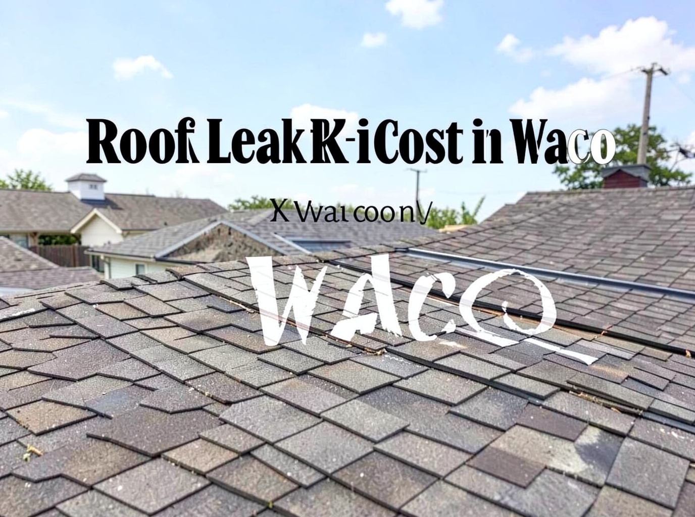 Roof Leak Repair Cost in Waco