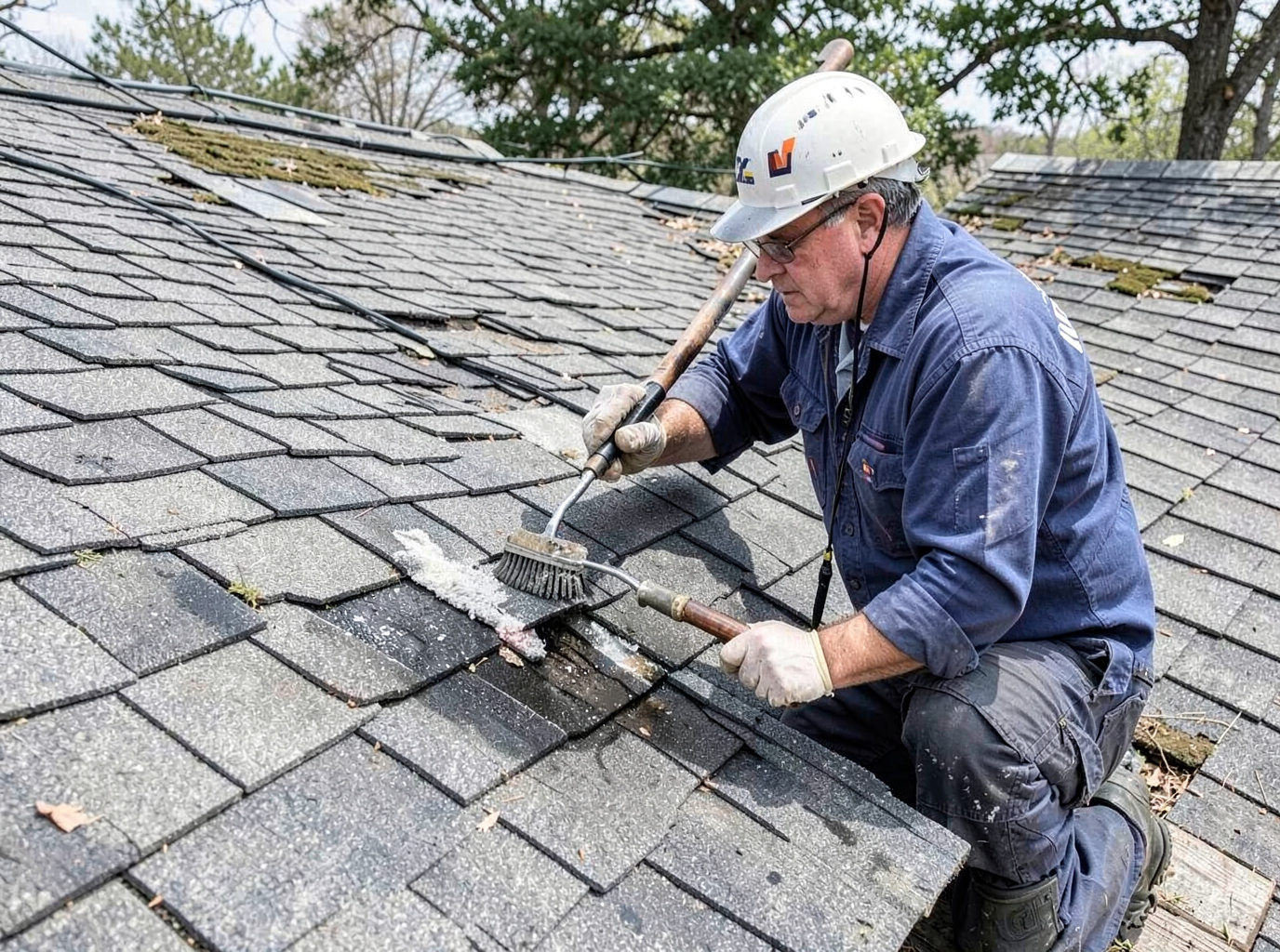 roof repair in China Spring, TX